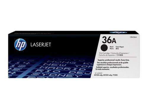 HP 36A Black Laserjet Toner Cartridge