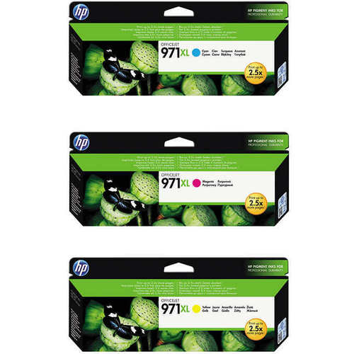 HP 971XL High Yield Black,cyan, magenta, yellow Original Ink Cartridge