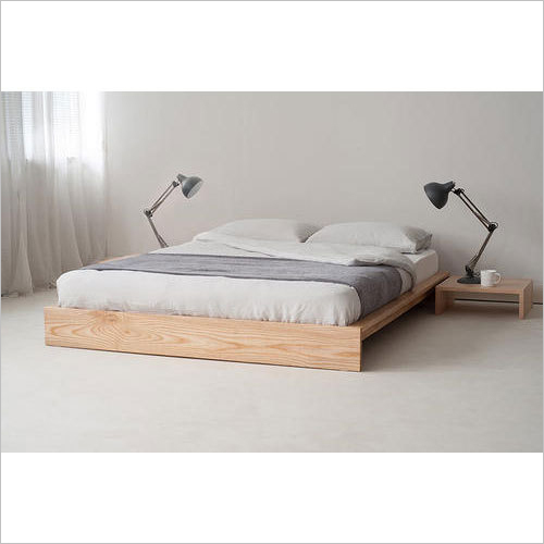 Ankle Platform Wooden Bed