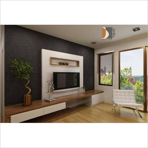 Wooden Tv Wall Unit