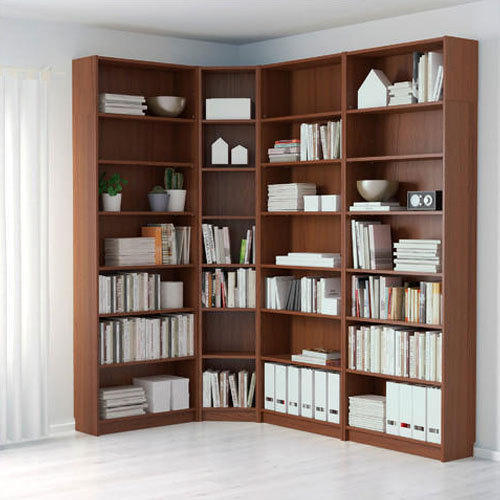Wooden Book Storage Rack