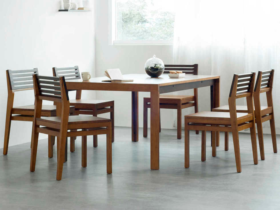 Dining table Set Dual tone 6 seater Monarch