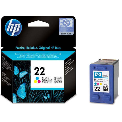 HP 22 Tri-Color Inkjet Print Cartridge