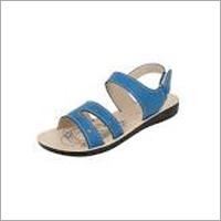 Ladies Plain PU Sandal