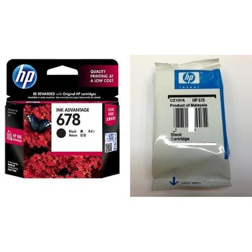 HP 678 Black Ink Cartridge CZ107AA