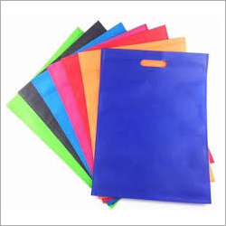 With Handle D Cut Colored Bag