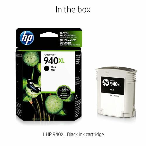 HP 940XL Black Ink Cartridge C4906A