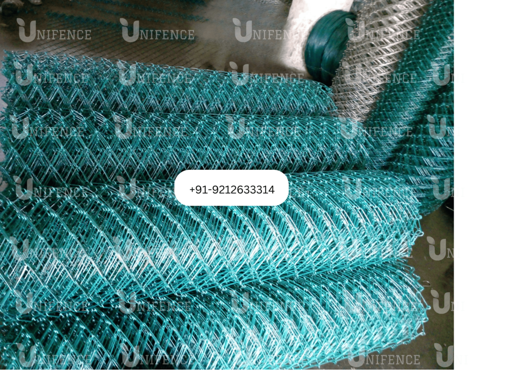 Pvc Coated Chain Link Fence Hole Shape: Square