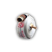 Rrl Hose - Canvas Material, 15 Meters Long, White Color | Ideal For Fire Fighting, Durable For Industrial, Commercial, And Residential Use