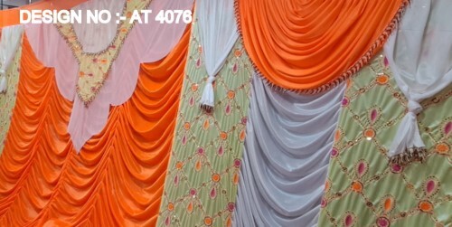 Multicolored Parda for tent shamiyana