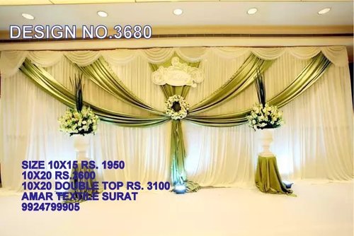 Parda cloth design for weddings