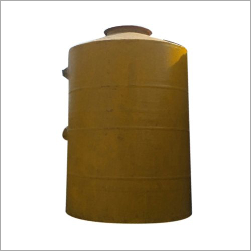 Cylindrical Frp Storage Tank Application: Industrial