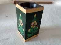 Wooden Pen Stand