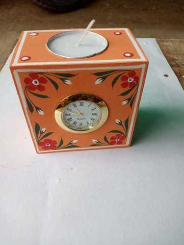wooden tea light holder