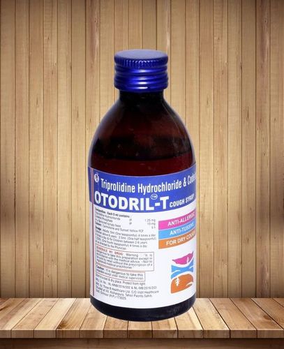 Codeine 10 mg & Tripolidine Hcl. 1.25 mg Per 5 ml