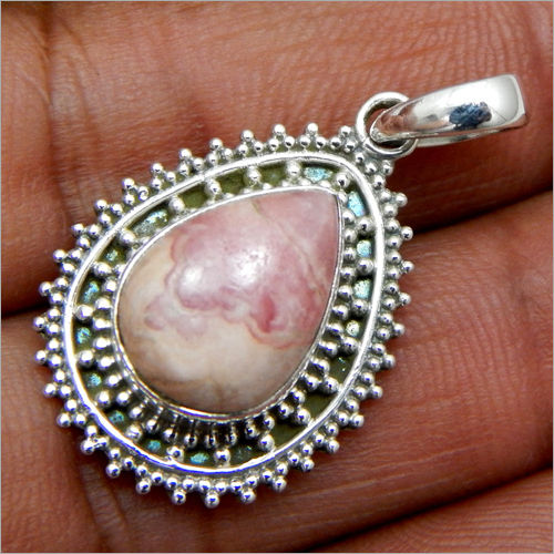 Gemstone Silver Handmade Pendant