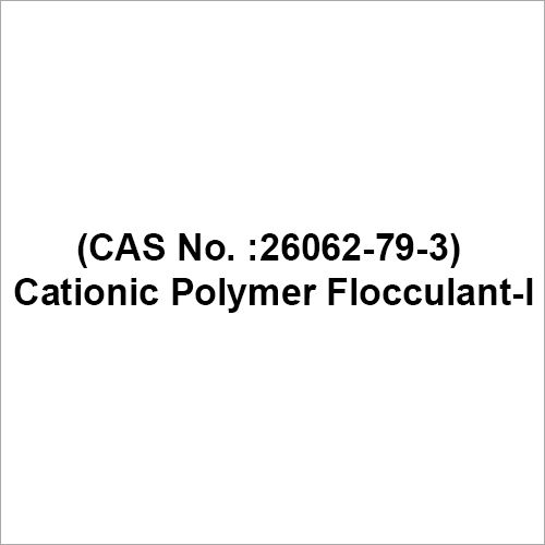 Cationic Polymer Flocculant-I