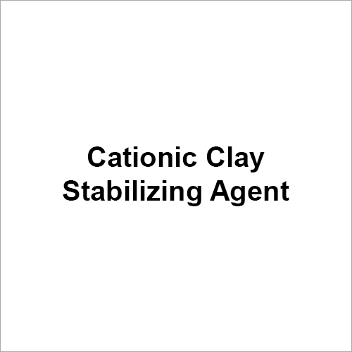 Cationic Clay Stabilizing Agent