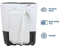 Whirlpool 6.2 Kg Semi-Automatic Top Loading Washing Machine
