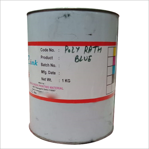 1 KG Poly Rath Blue Printing Ink