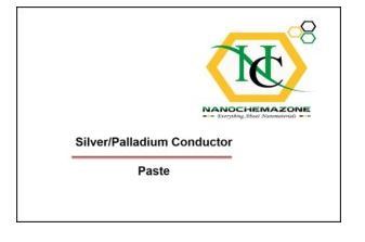 Silver-Palladium Conducting Paste