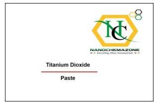 Titanium Dioxide Paste