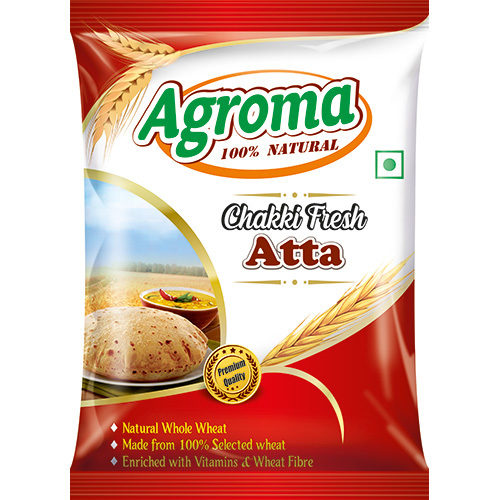 5kg Agroma Chakki Fresh Atta Packaging