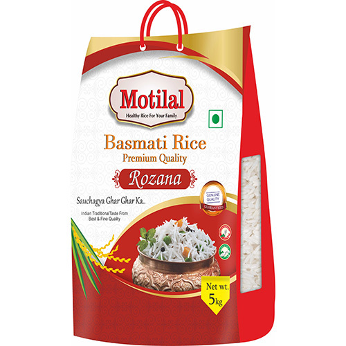 5kg Motilal Basmati Rice Packaging