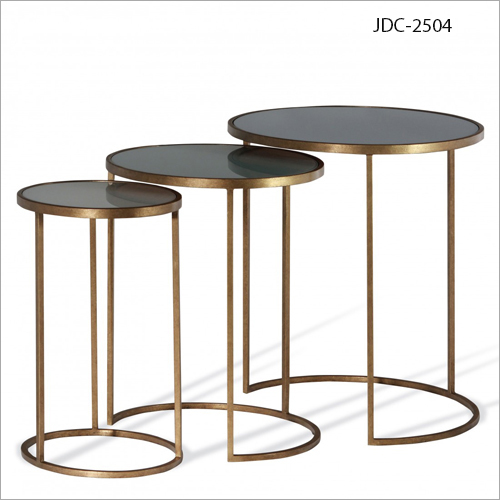 Jai Design Company Wrought Iron Nesting Coffee Table