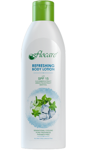 SPF 15 Flocare Refreshing Body Lotion