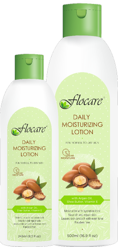 Flocare Daily Moisturizing Lotion Ingredients: Organic Extract