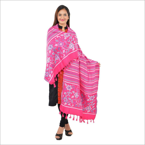 Available In Multicolor Ladies Acrylic Shawl