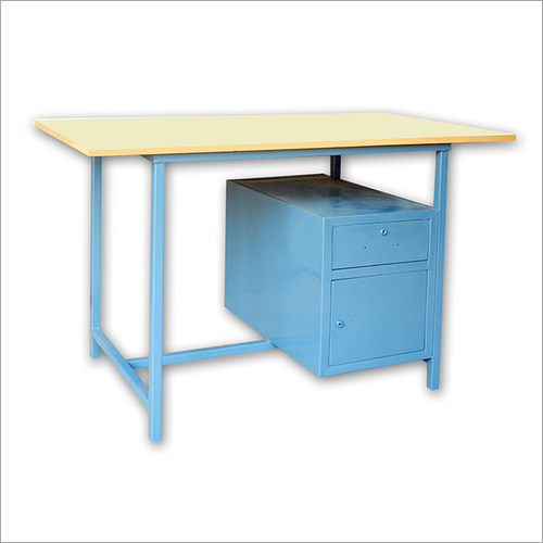 Table With Locker By OMKAR INDUSTRIES