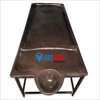 FRP Massage Steel Stand Table