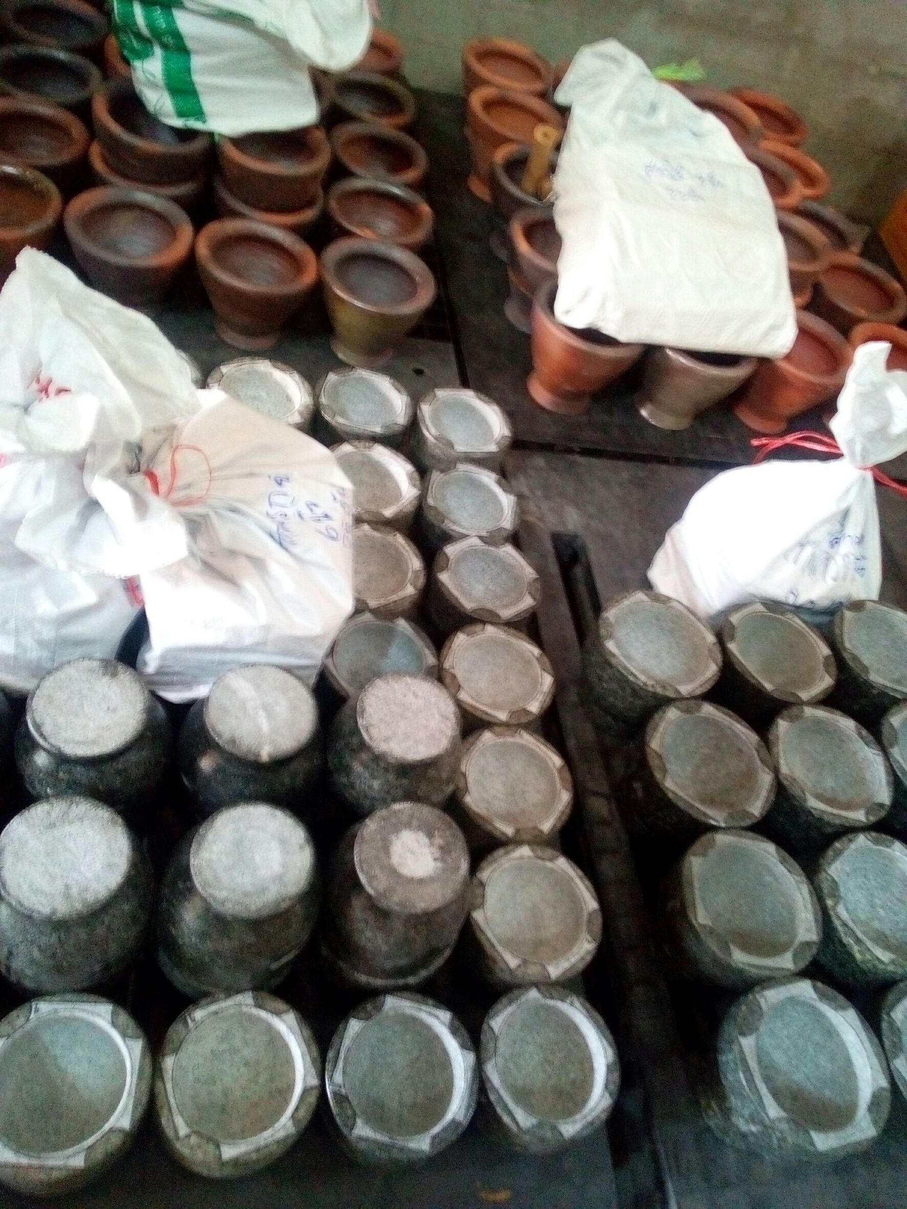 Stone/Clay Mortar Pestle