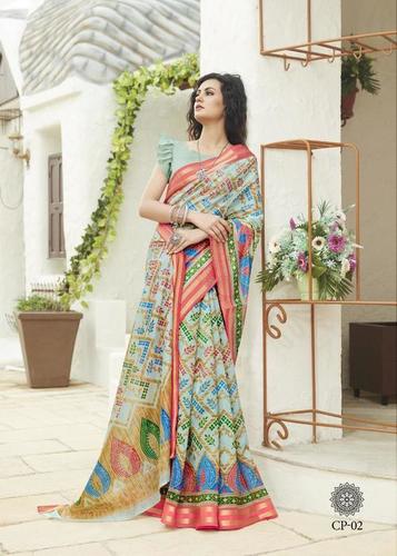 Fancy Printed Saree