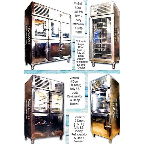 Stainless Steel Deep Freezer