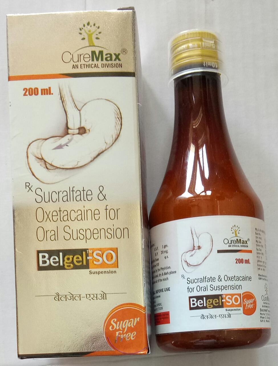 Sucralfate 1 gm & Oxetacaine 20 Mg Per 10 ml