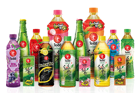 Green tea drinking water (OISHI