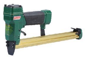 Green Colored Pneumatic Stapler - Material: Metal And Plastic