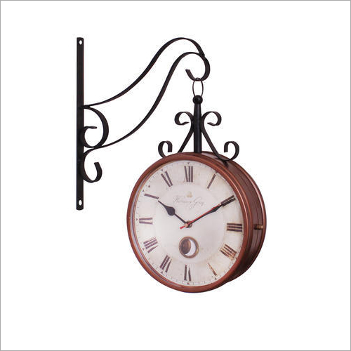 Double Sided Wall Clock