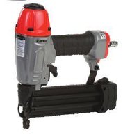 Grey And Red Pneumatic Brad Nailer - Material: Metal