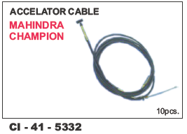 Accelator Cable MAHINDRA CHAMPION
