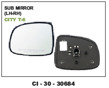 Sub Mirror (LH+RH) HONDA CITY Type-6 (cinew)