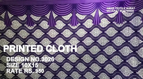 Washable Parda for tent shamiyana