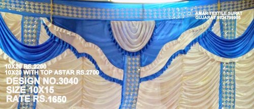 Printed Fabric Parda Design For Tent - Color: All