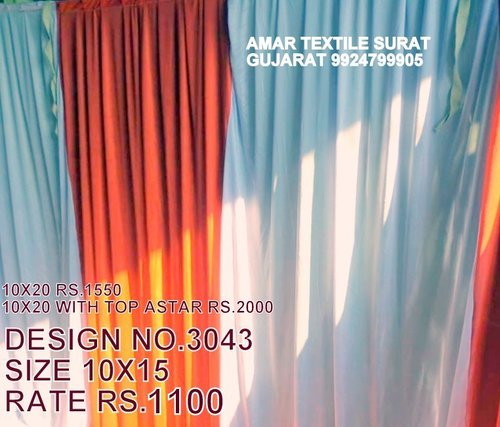 Parda design for tent for any functions