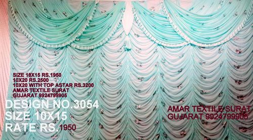 Dyed Parda for tent shamiyana