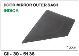 Door Mirror  Outer  Sash Vehicle Type: 4 Wheeler