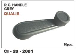Rg Handle Grey Qualis - Durable Plastic Material, Vehicle Type: 4 Wheeler | Warranty Included for Enhanced Customer Support